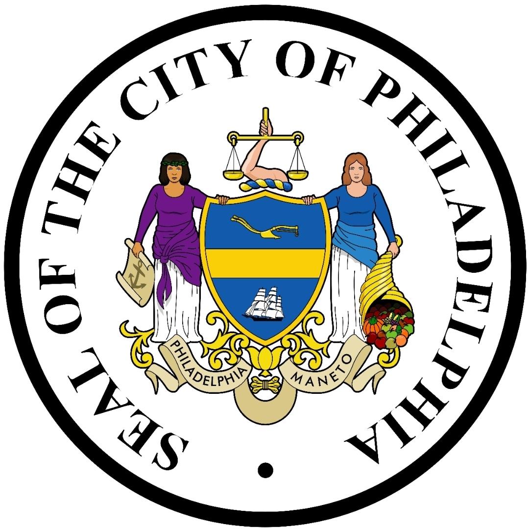 Official Seal of the City of Philadelphia Pennsylvania representing food truck catering for corporate events and weddings